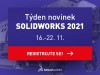 Týden novinek SOLIDWORKS 2021 - od 16. do 22. 11. 2020