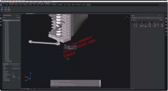 Text annotations in BricsCAD Mechanical-2349