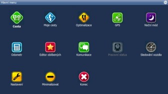 PC Navigator 25-Menu CS-2525