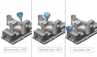 Deburring Exclude Holes and Vertical Edges-2536