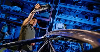 Kompletní řešení pro 3D skenování Creaform HandySCAN 3D|PRO Series (zdroj: Creaform) PR Launch of the PRO Series-3-2543