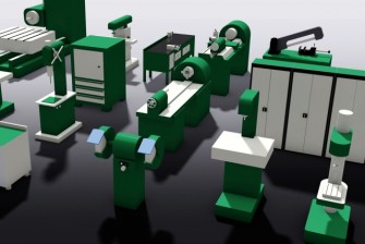 Ve výuce byly připraveny také data strojového parku s využitím PLM nástrojů (zdroj: Petr Fořt) firma2025 02-2544