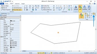 Přidáno geometrické středové přichytávání a možnost zobrazit jeho symbol pro uzavřené křivky. (zdroj: CADSoftTools) Obr9-center-snap-2548