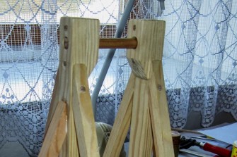 Fotografie z výroby trebuchetu (zdroj: Petr Fořt) treb007-2547