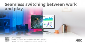 Pracujte ostře, hrajte plynule: Q24B36X a Q27B36X přinášejí 144 Hz do řady B3 (zdroj: AOC) AOC B3 Q27B36X Q24B36X-2604