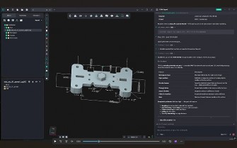 Natažení 3D modelu součásti do AI Superagenta zdroj: ENCY Software) 4 Load 3D model of part-2615