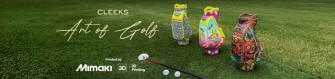 Banner projektu The Art of Golf (zdroj: Mimaki) Mimaki Art of Golf-2627
