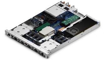 Pohled na vnitřní uspořádání rackové pracovní stanice Dell Pro Precision 7 R1 (zdroj: Dell Technologies) Dell Pro Precision 7 R1 Foto 2-2632