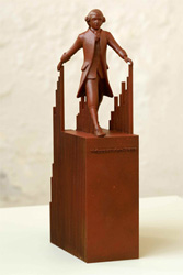 Fiktivní portrét Mozarta (3D tisk, ABS model Dimension) Fiktivní portrét Mozarta (3D tisk, ABS model Dimension)