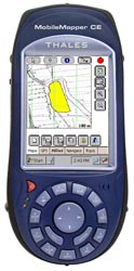 Mobile Mapper CE - odolný PDA s integrovanou GPS s přesností do 1m Mobile Mapper CE - odolný PDA s integrovanou GPS s přesností do 1m