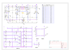 Výsledná dokumentace (výkres) z programu AdvanceConcrete Výsledná dokumentace (výkres) z programu AdvanceConcrete