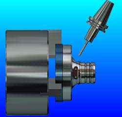 Simulace obrábění pomocí B osy v EdgeCAM Simulace obrábění pomocí B osy v EdgeCAM
