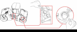 Technická ilustrace montážního postupu zpracovaná v software Arbortext IsoDraw Technická ilustrace montážního postupu zpracovaná v software Arbortext IsoDraw