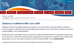 Tak dopadl projekt SIPVZ v letošním roce Tak dopadl projekt SIPVZ v letošním roce
