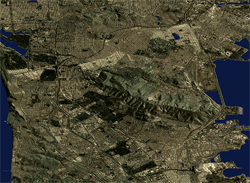 CORI Colour Orthorectified Radar Image