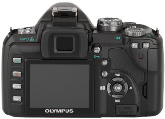 Olympus E-510 back