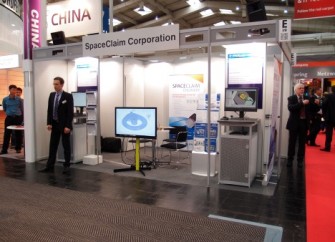 Hannover Messe 2013 10-SpaceClaim Engineer