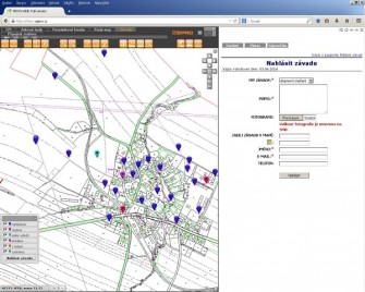  Geoportál GEPRO – pasport hlášení závad